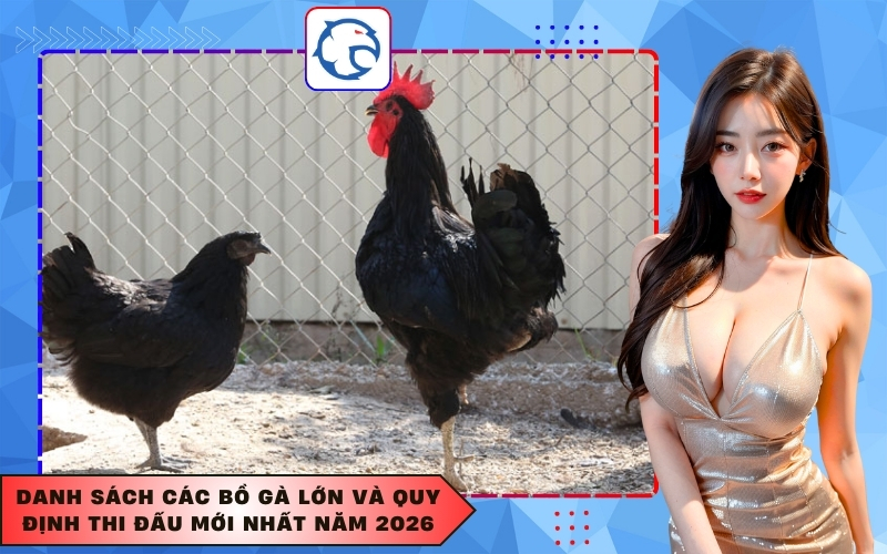 Danh sách các bồ gà lớn và quy định thi đấu mới nhất năm 2026
