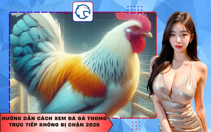 Hướng dẫn cách xem đá gà Thomo trực tiếp không bị chặn 2026
