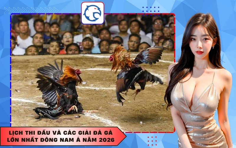 Lịch thi đấu và các giải đá gà lớn nhất Đông Nam Á năm 2026