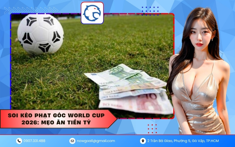 Soi kèo phạt góc World Cup 2026: Mẹo ăn tiền tỷ